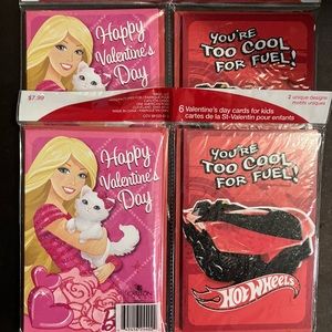 Valentine Cards For Kids 6pack each